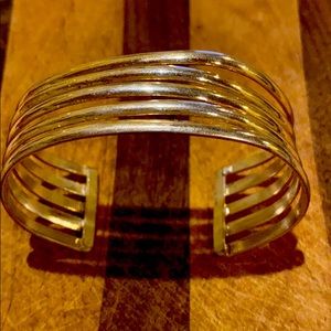Sterling silver cuff bracelet